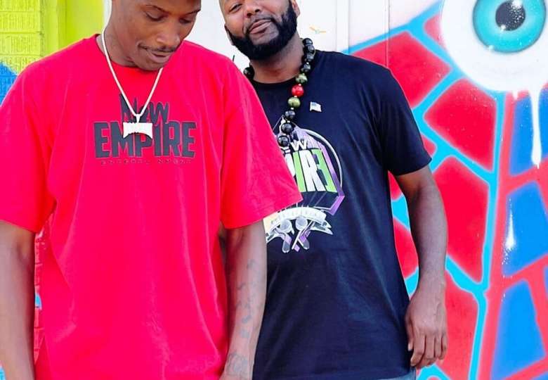 A photo of Boygenius & Lvdaboss. They wins the award for Best Hip-hop Song 2022 on Glacer FM